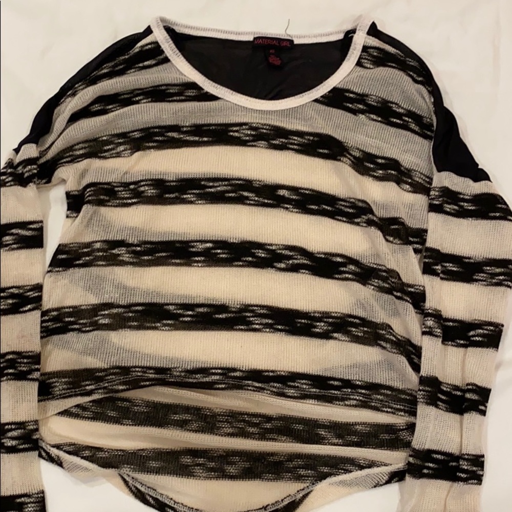 Sheer High Low Top